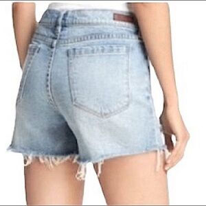 NWT Blank NYC The Fulton Roll Up Denim Short Light Wash Size 28